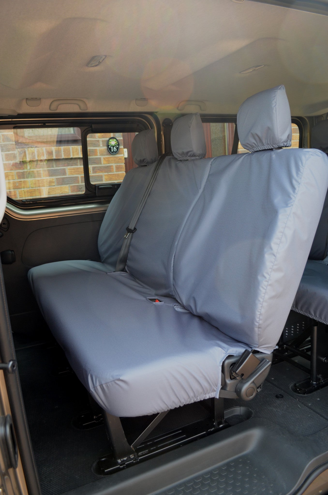 Renault Trafic Passenger 2014 Onwards 9-Seater Minibus Seat Covers  Turtle Covers Ltd