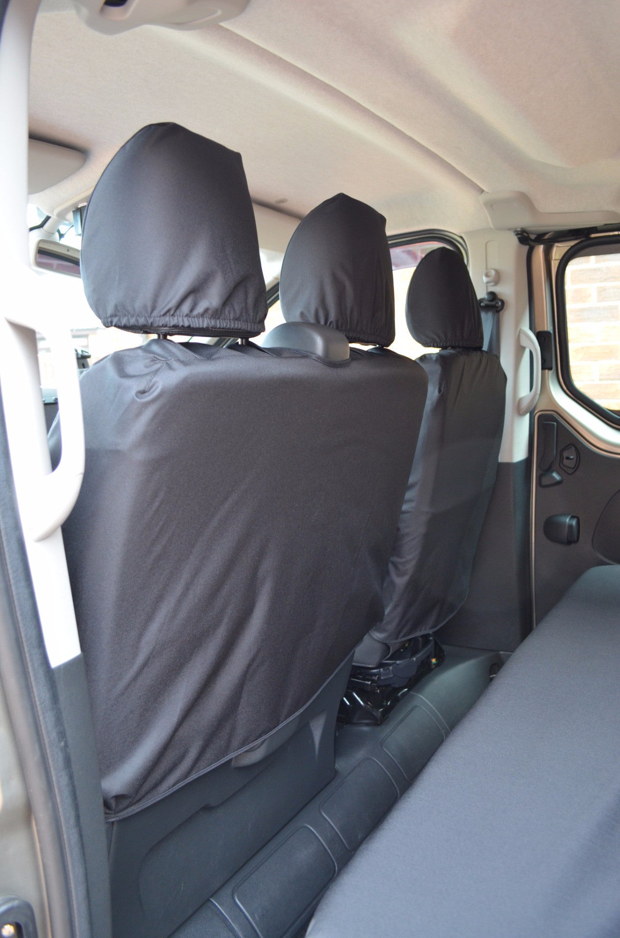 Vauxhall Vivaro Combi 2014 - 2019 9-Seater Minibus Seat Covers  Turtle Covers Ltd