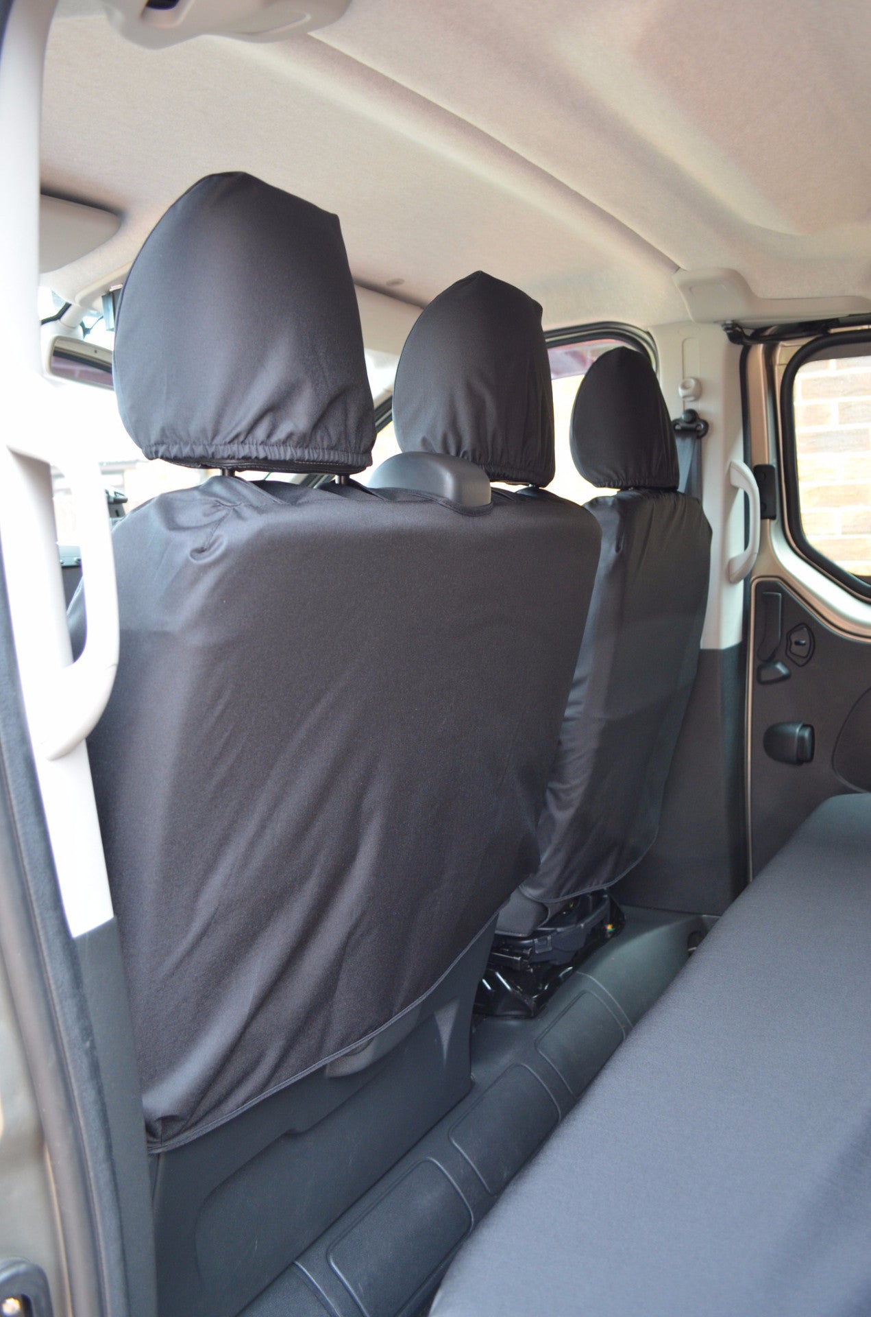 Fiat Talento Combi 2016+ 9-Seater Minibus Seat Covers  Turtle Covers Ltd