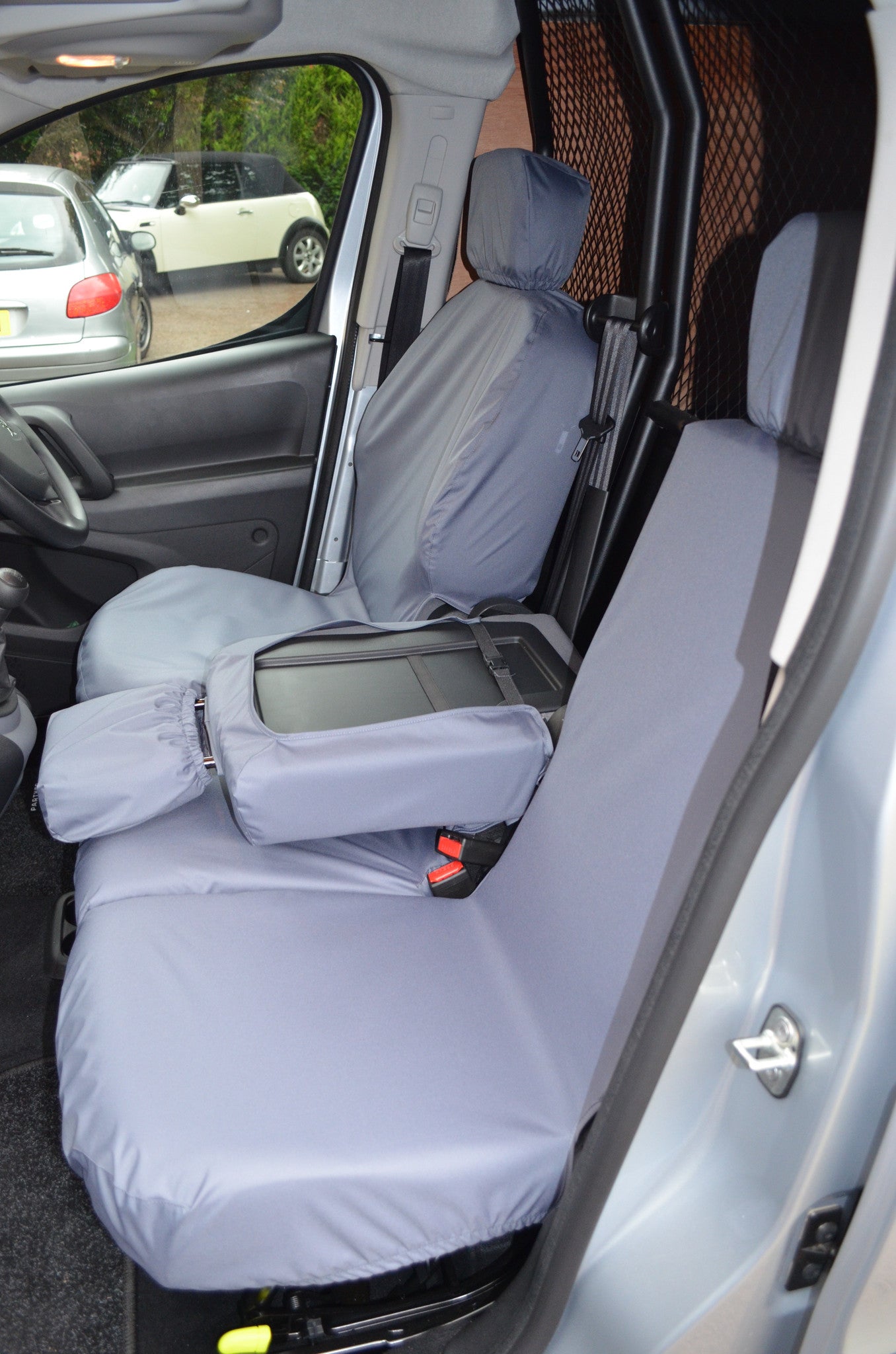 Vauxhall Combo Van 2018+ 3-Seater Front Seat Covers  Turtle Covers Ltd