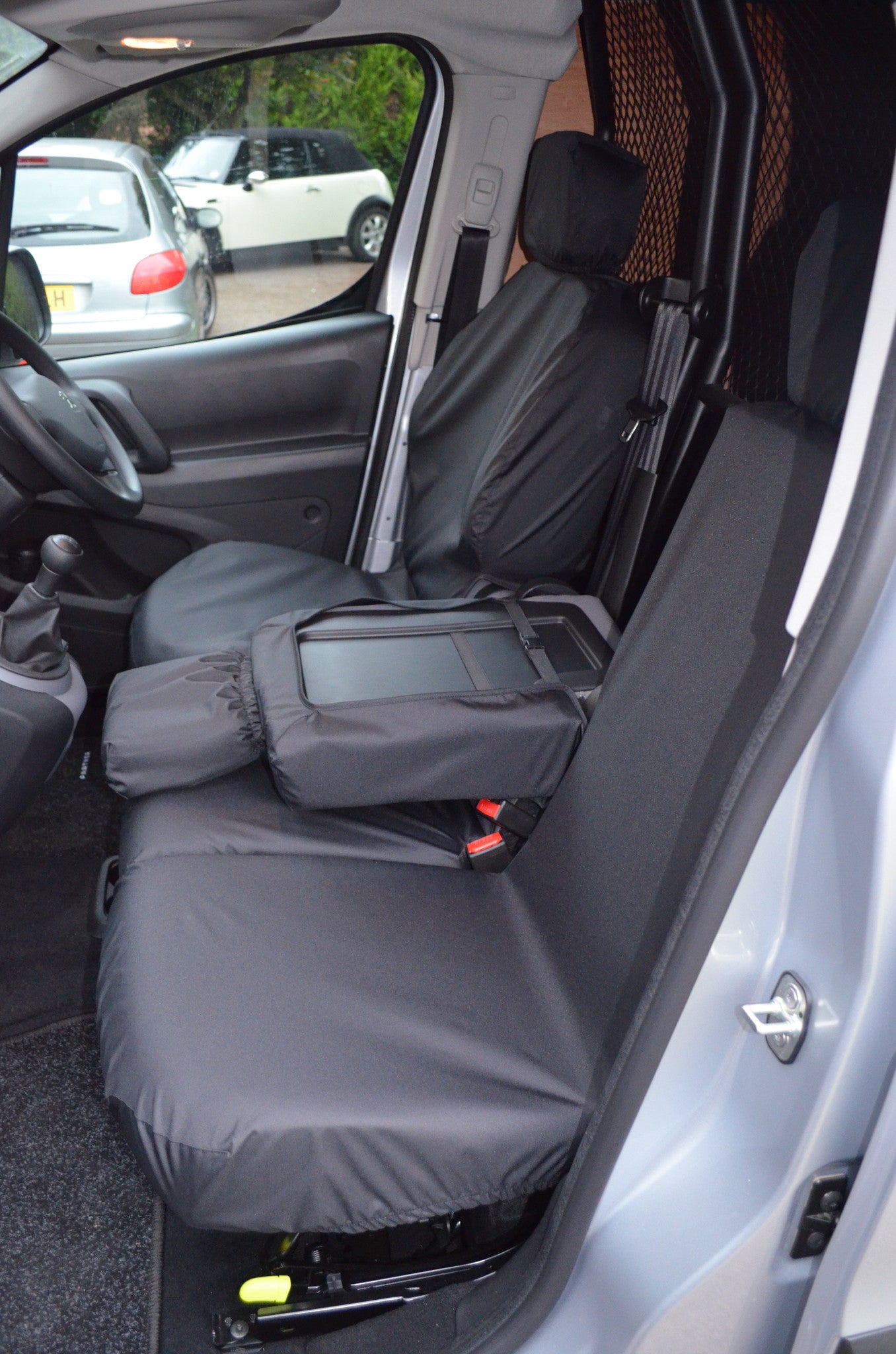 Vauxhall Combo Van 2018+ 3-Seater Front Seat Covers  Turtle Covers Ltd