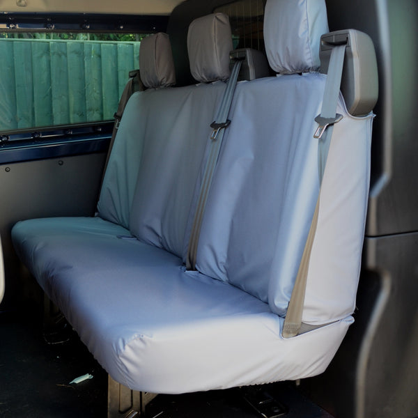 Car Seat Covers Direct Heavy Duty Tailored Seat Covers - Ford Transit Custom CREW CAB (BACK SEATS ONLY, Bench)