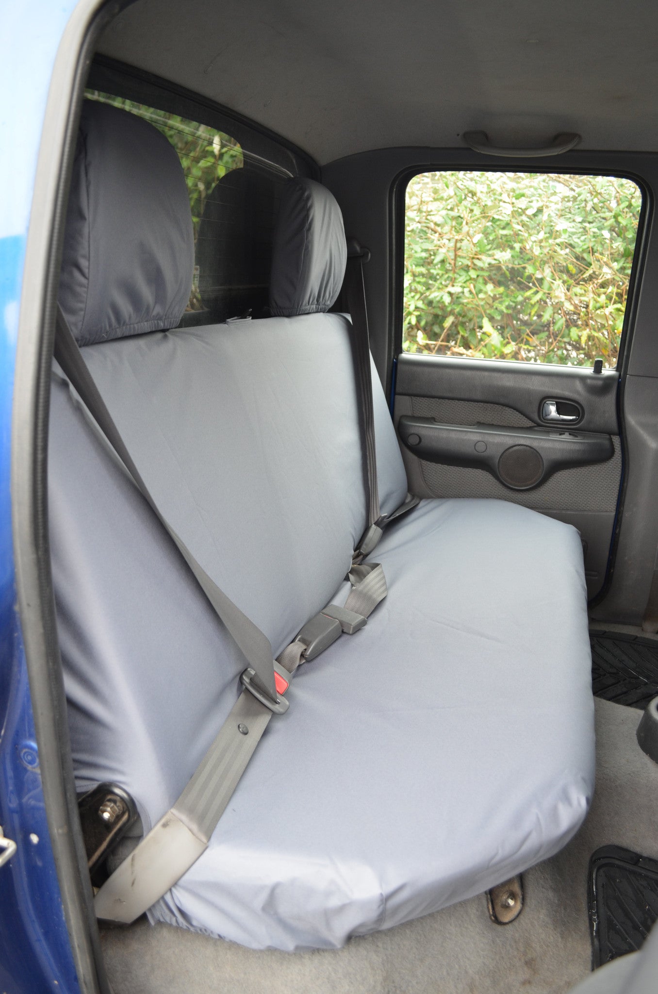 Ford Ranger 1999 to 2006 Seat Covers Rear Seat Cover / Grey Turtle Covers Ltd