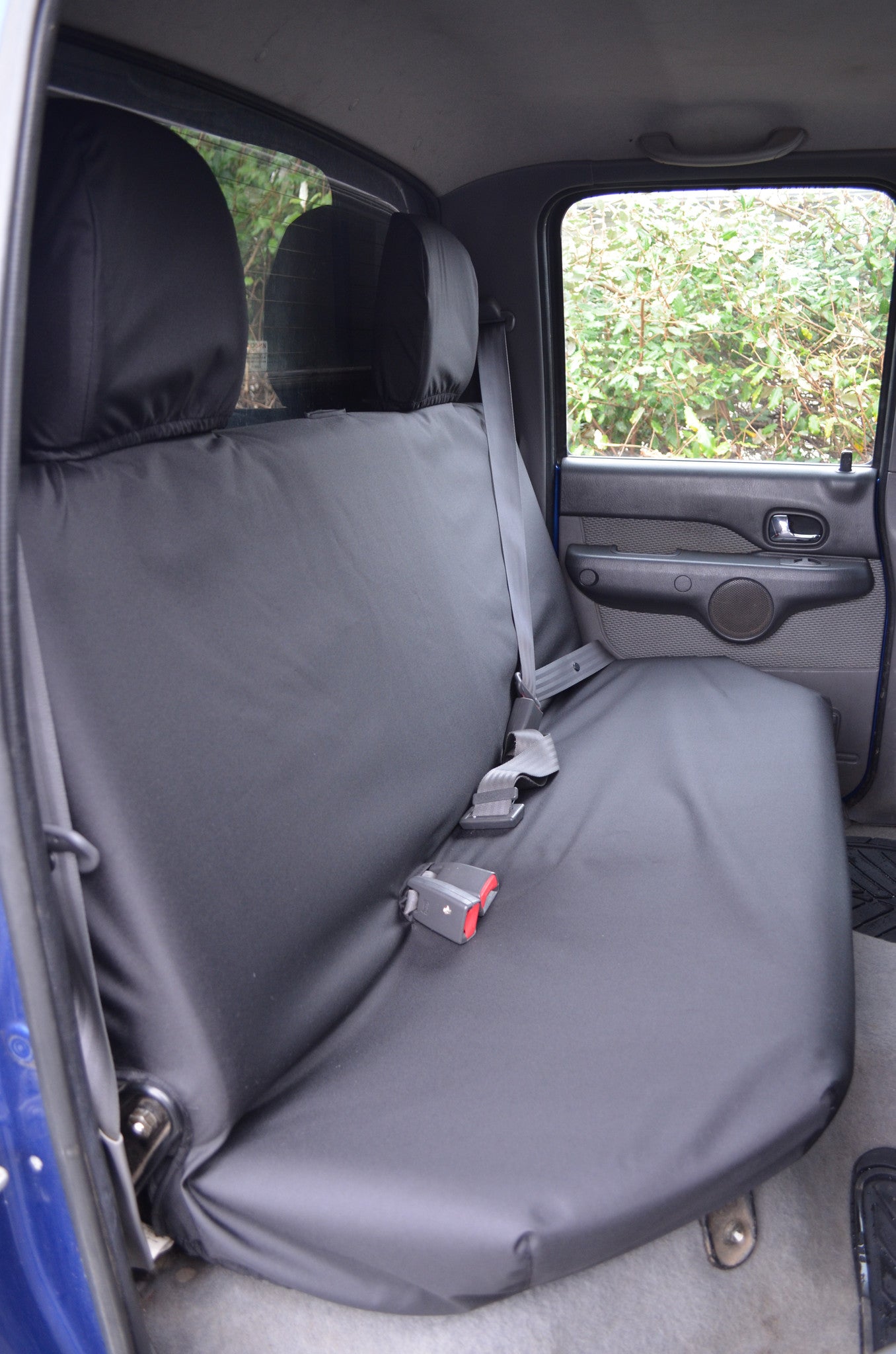 Ford Ranger 1999 to 2006 Seat Covers Rear Seat Cover / Black Turtle Covers Ltd