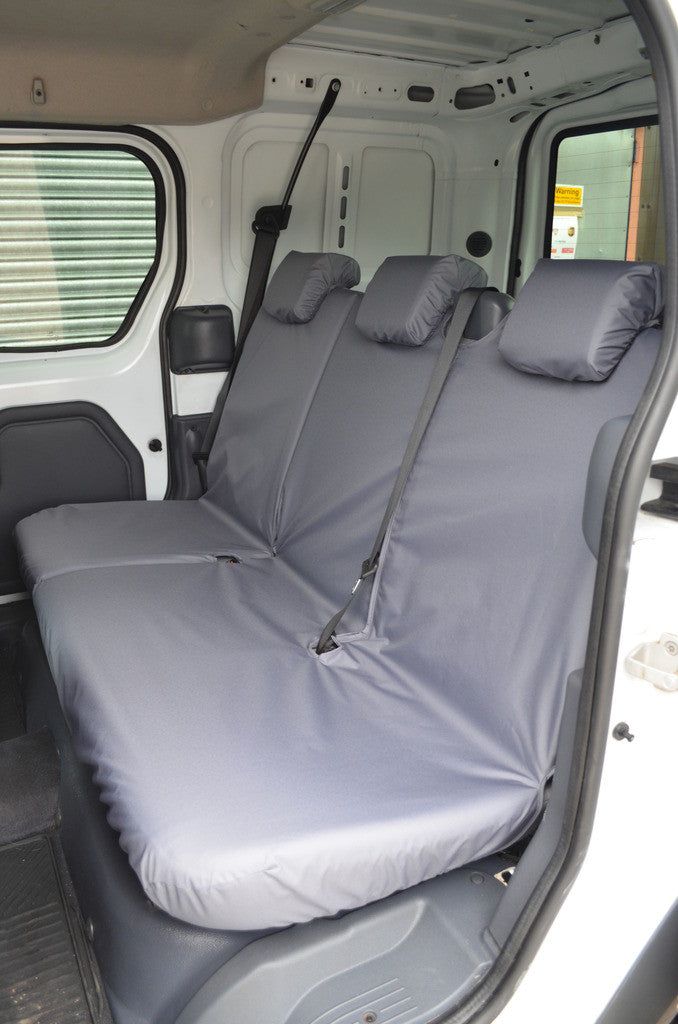 Ford Transit Connect 2002 - 2014 Rear Seat Covers Grey Turtle Covers Ltd