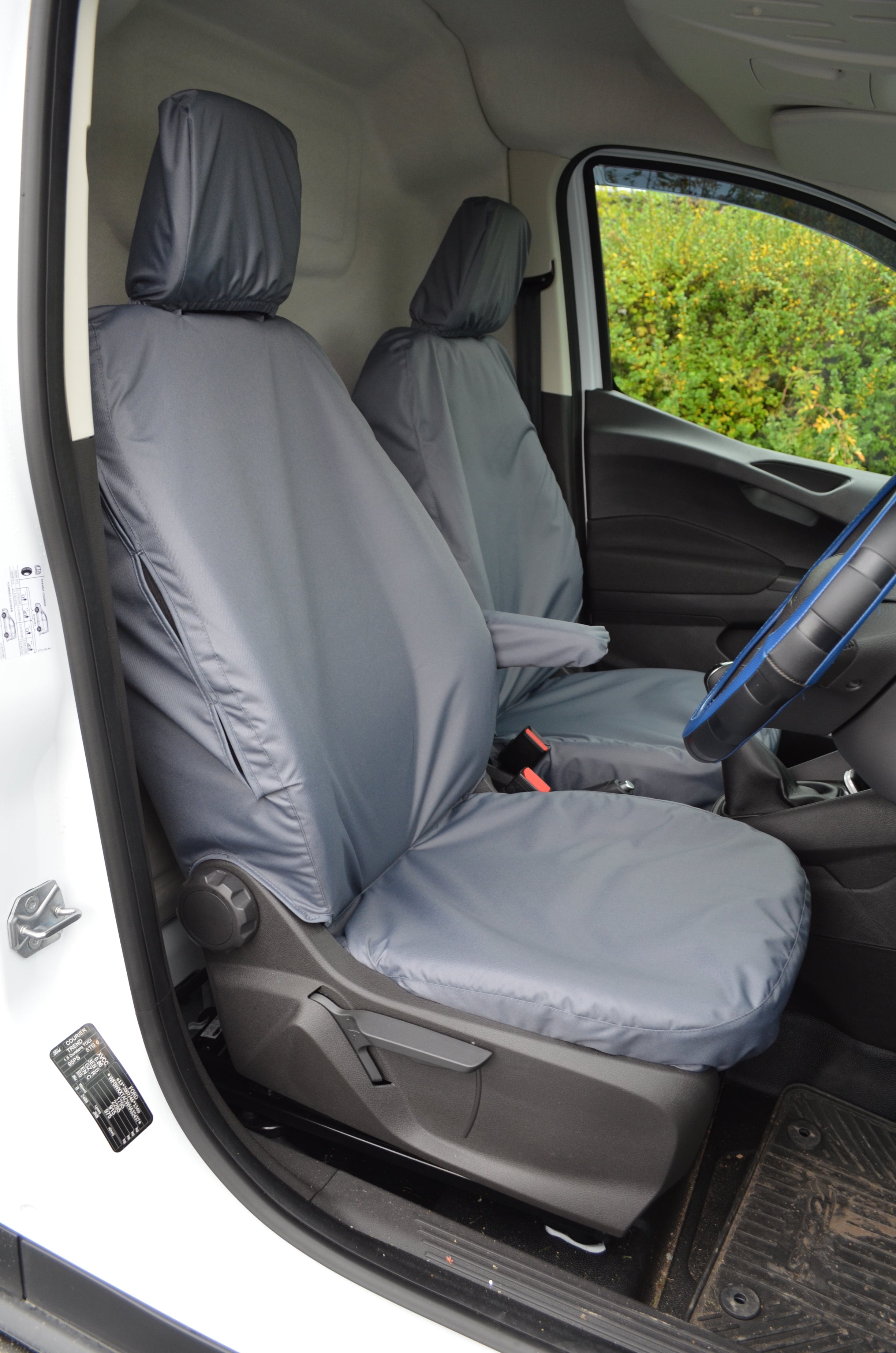 Ford Transit Courier 2014+ Tailored Waterproof Seat Covers  Turtle Covers Ltd