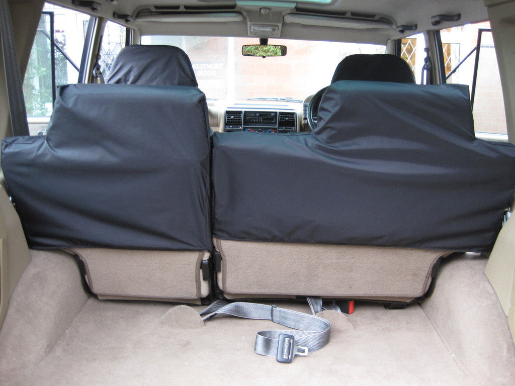 Land Rover Discovery 1989 - 1998 Series 1 Seat Covers Black / Rear Turtle Covers Ltd
