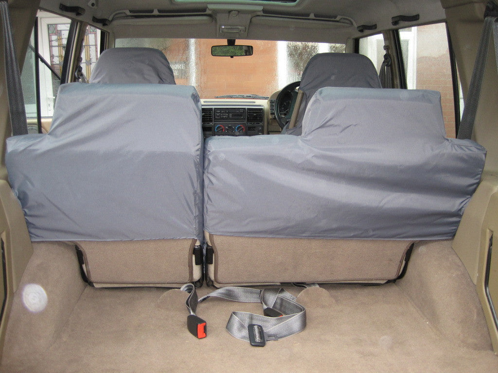 Land Rover Discovery 1989 - 1998 Series 1 Seat Covers Grey / Rear Turtle Covers Ltd