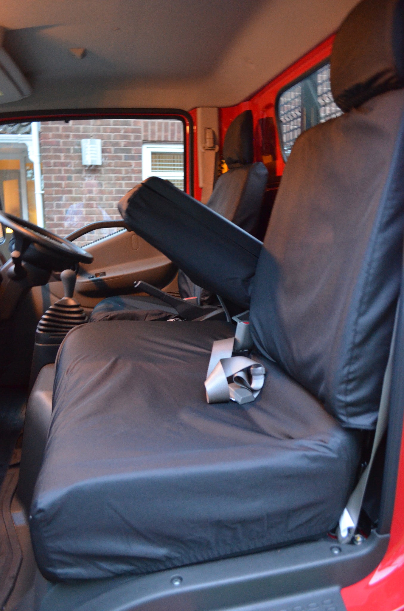 Nissan Cabstar 2007 Onwards Tailored and Waterproof Seat Covers  Turtle Covers Ltd