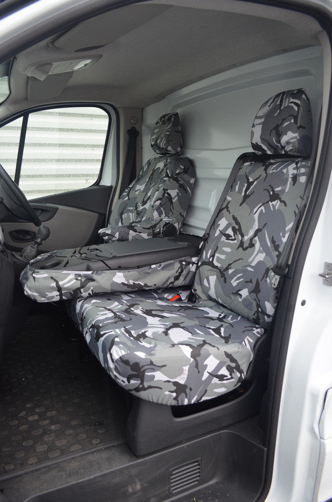 Nissan NV300 2016+ Waterproof and Tailored Front Seat Covers  Turtle Covers Ltd