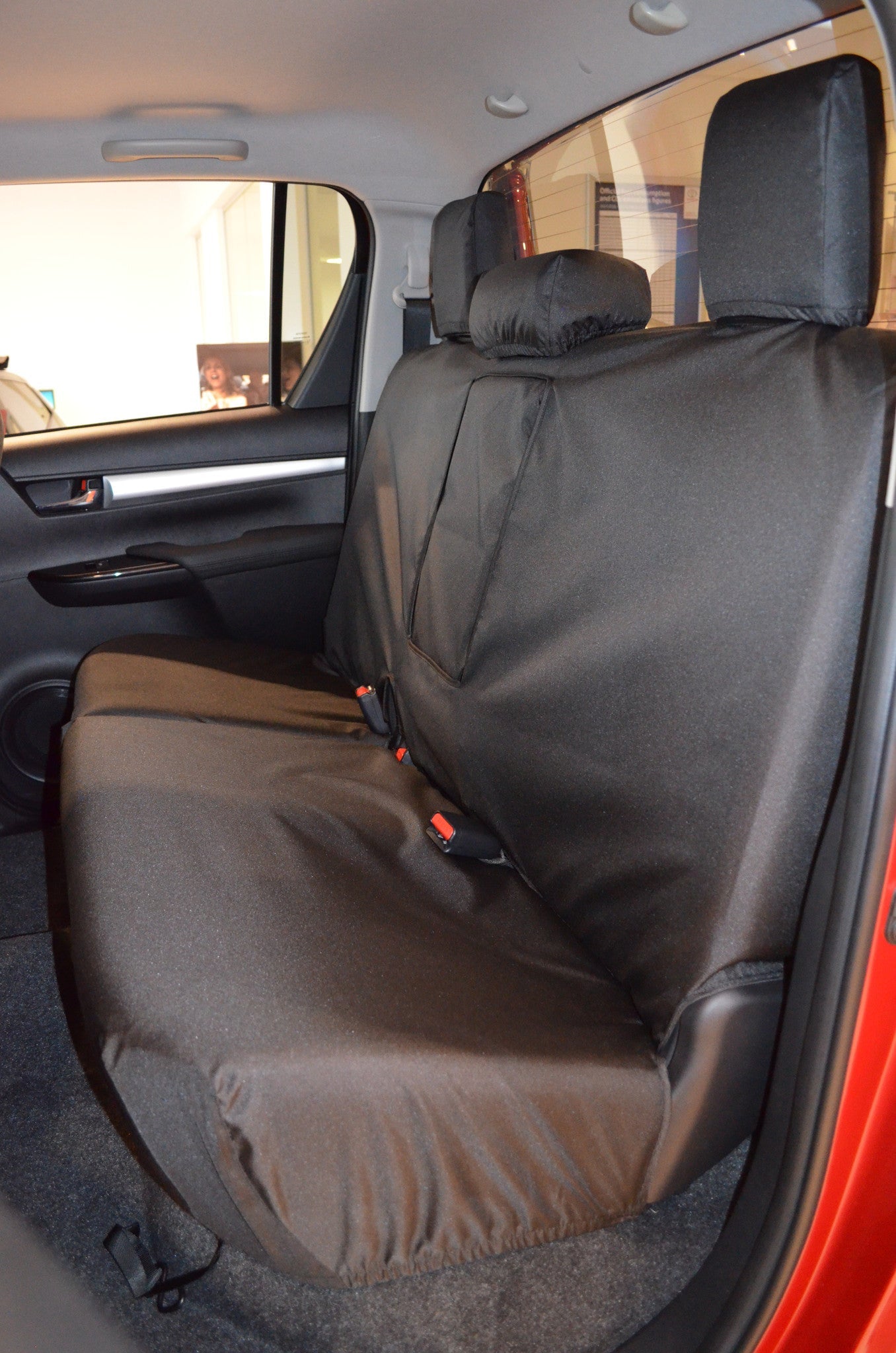 Toyota Hilux Invincible 2016+ Tailored Seat Covers  Turtle Covers Ltd