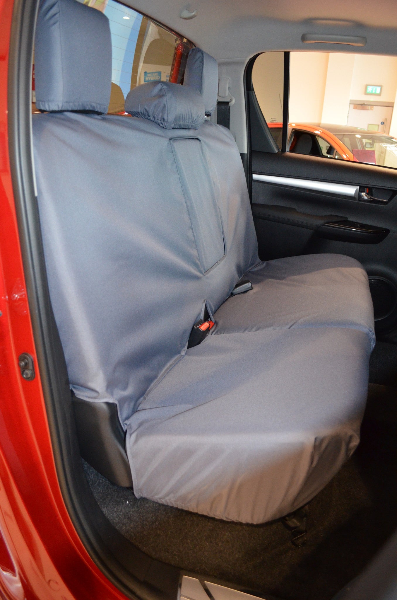 Toyota Hilux Invincible 2016+ Tailored Seat Covers  Turtle Covers Ltd