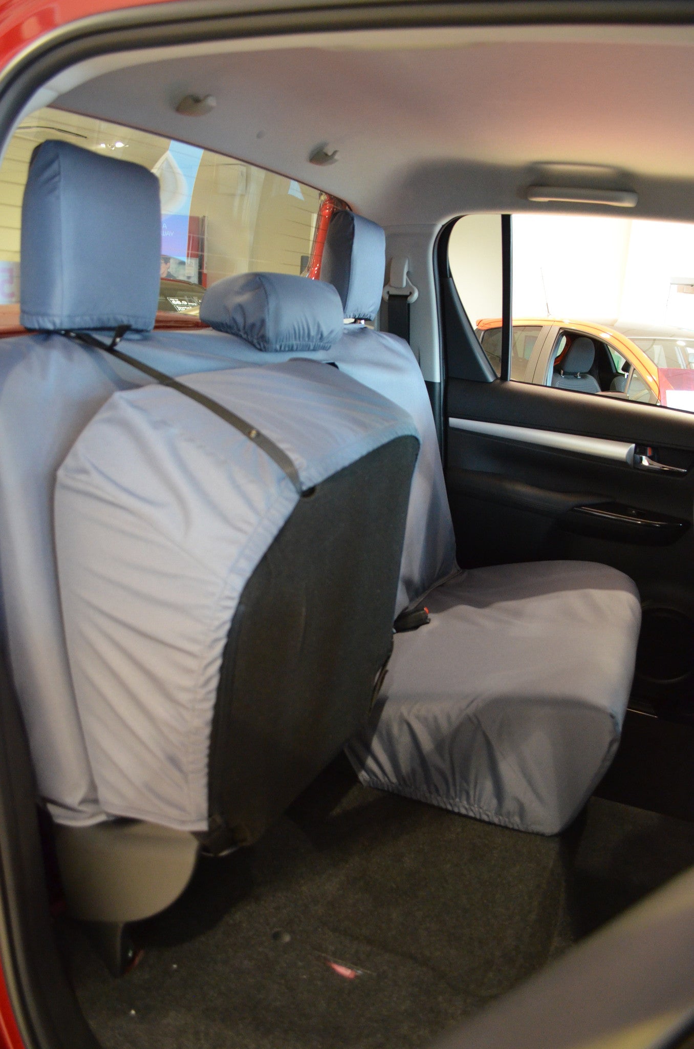 Toyota Hilux Invincible 2016+ Tailored Seat Covers  Turtle Covers Ltd
