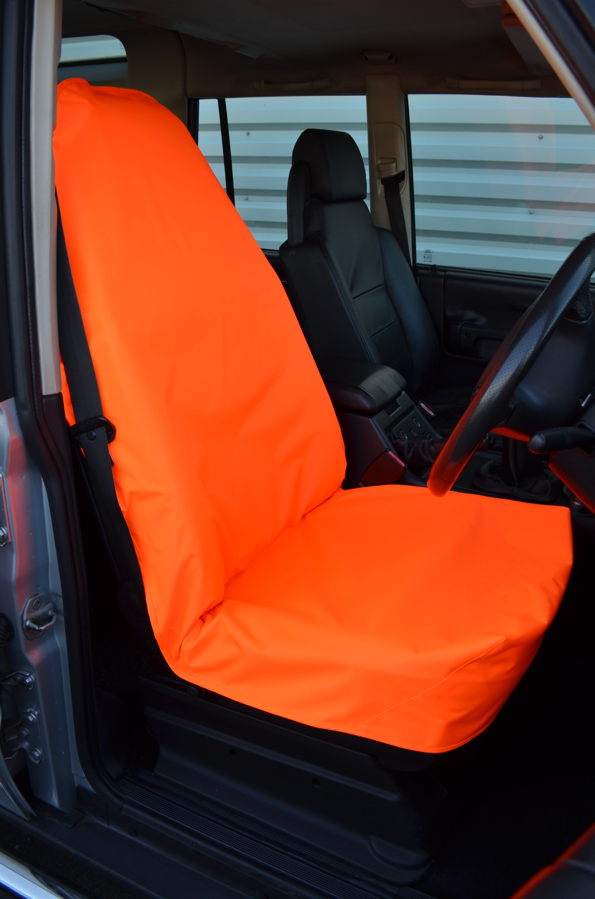 Universal Car &amp; Van Seat Cover Orange / Single Turtle Covers Ltd