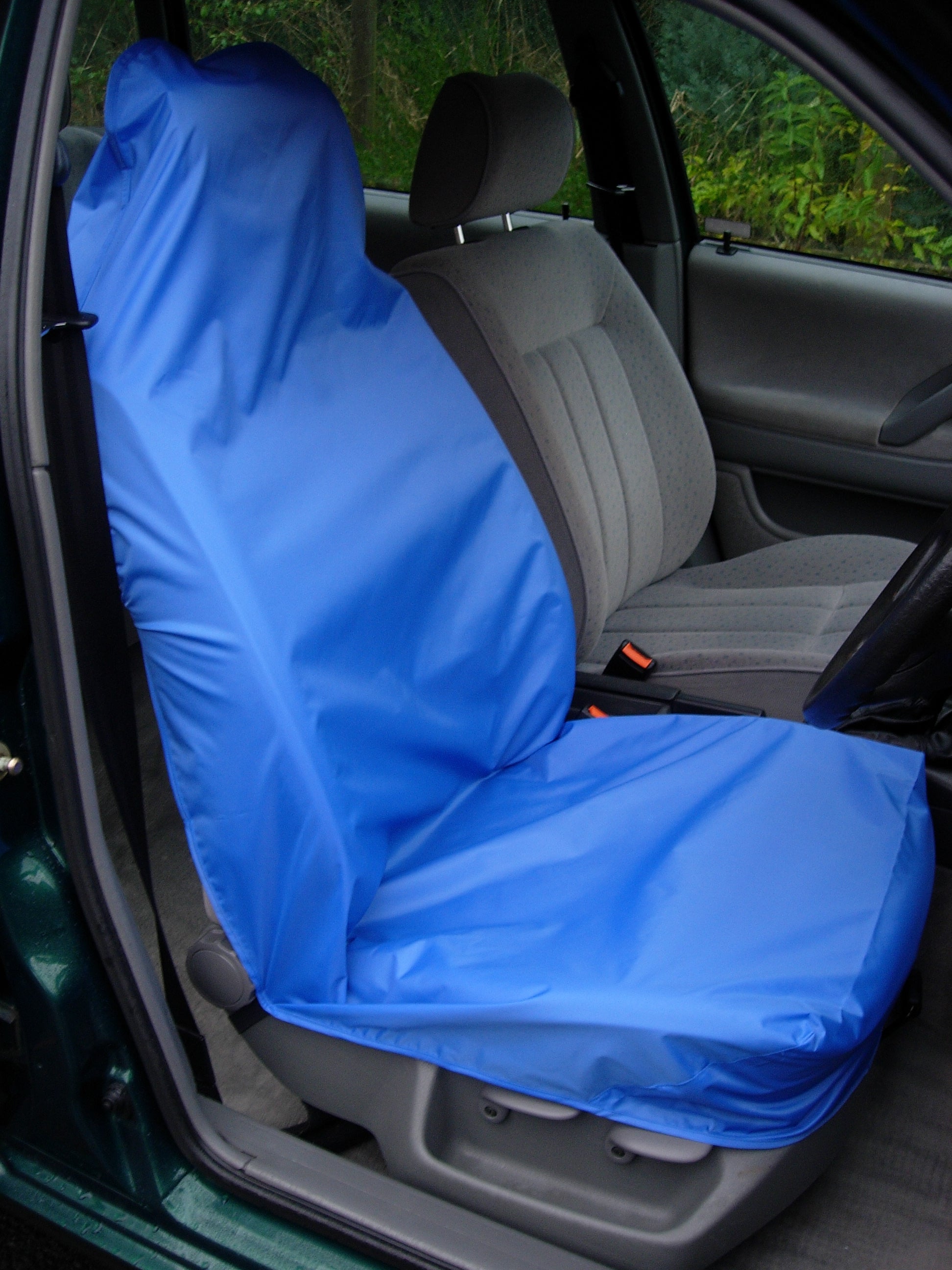 Universal Car &amp; Van Seat Cover Blue / Single Turtle Covers Ltd