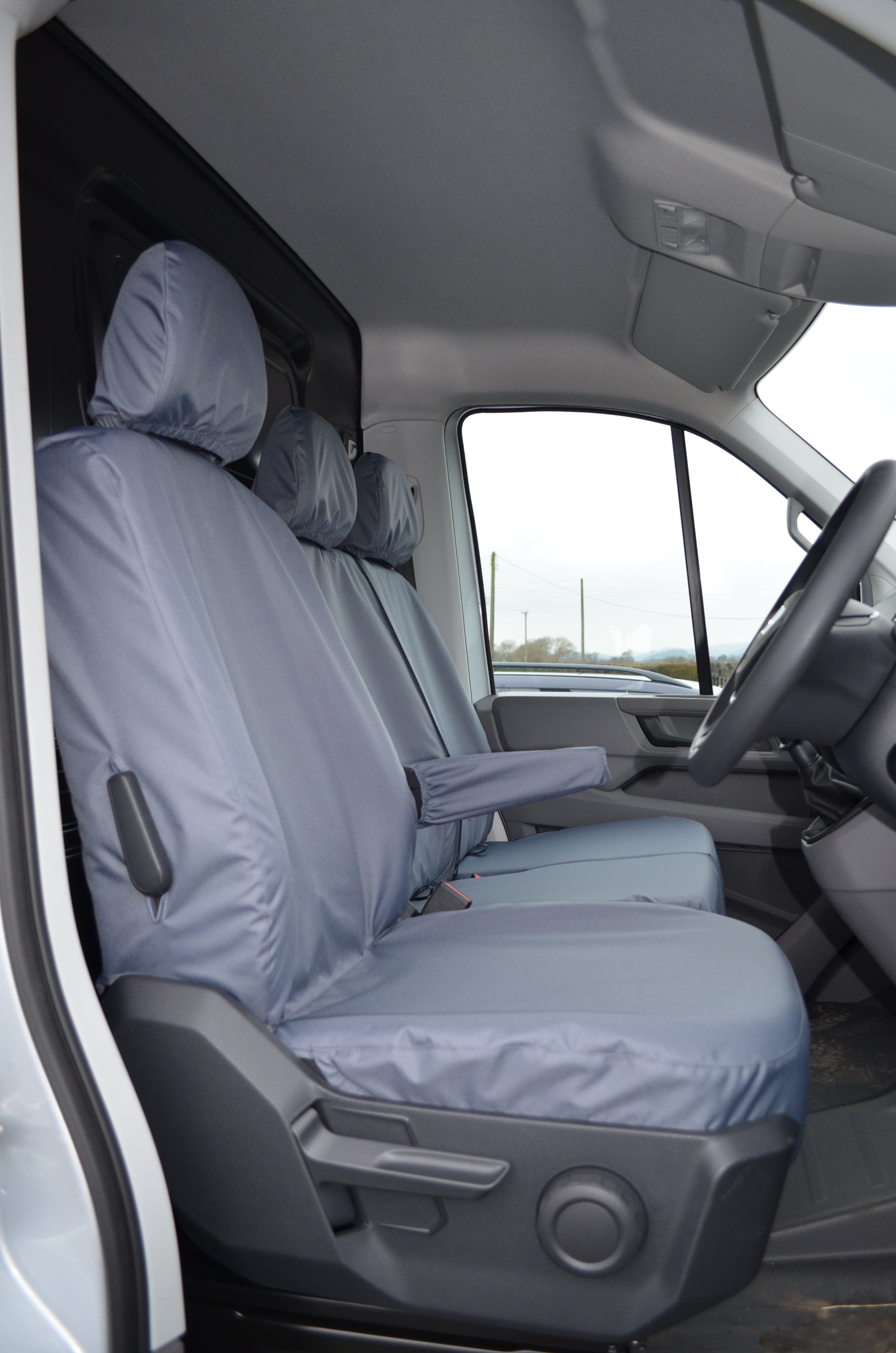 MAN TGE 2017+ Van Tailored &amp; Waterproof Seat Covers  Turtle Covers Ltd